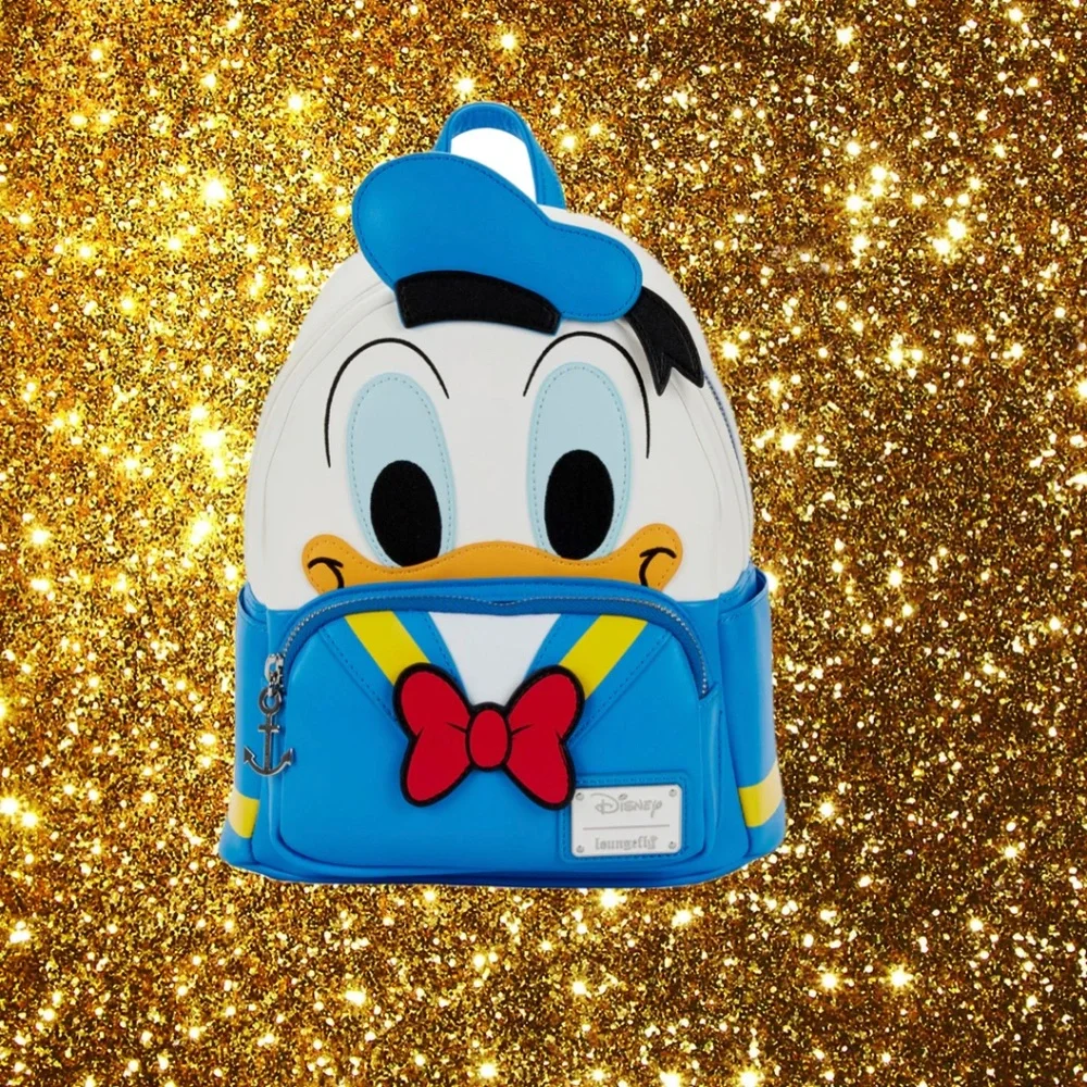 Loungefly Donald Duck Cosplay Mini‎ Backpack and Wallet